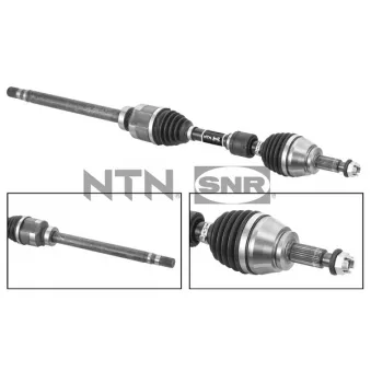 Arbre de transmission avant droit SNR DK55.253