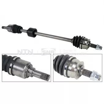 Arbre de transmission avant droit SNR DK58.024