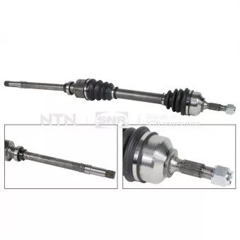 Arbre de transmission avant droit SNR DK59.017