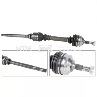Arbre de transmission avant droit SNR DK59.022