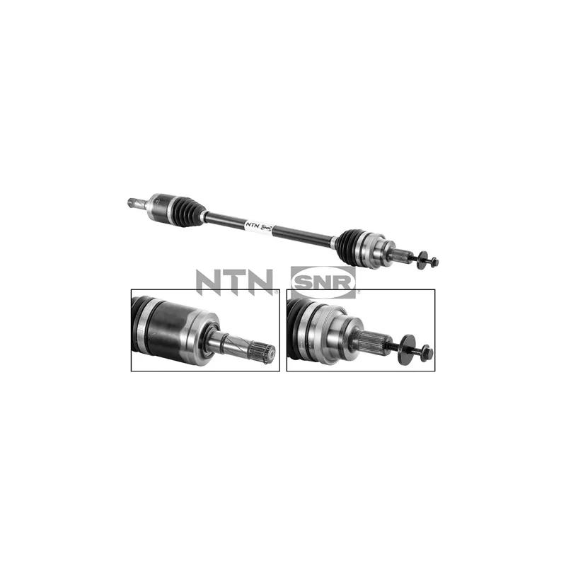 Arbre de transmission arrière SNR DK65.004
