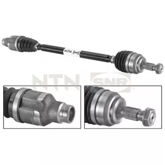 Arbre de transmission avant droit SNR DK66.003