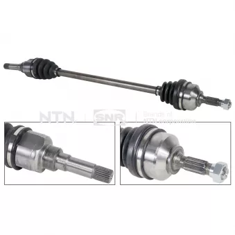 Arbre de transmission avant droit SNR DK66.028