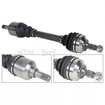 Arbre de transmission avant gauche SNR DK66.042