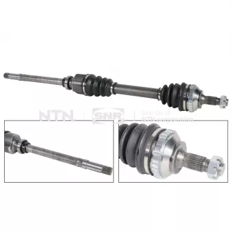 Arbre de transmission avant droit SNR DK66.049
