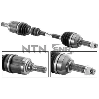 Arbre de transmission avant gauche SNR DK68.006