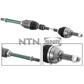 Arbre de transmission avant droit SNR DK68.007
