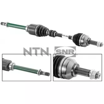 Arbre de transmission avant droit SNR DK68.008