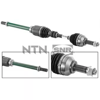 Arbre de transmission avant droit SNR DK68.010