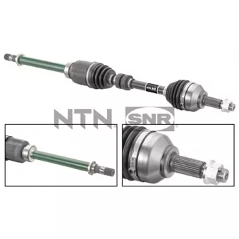 Arbre de transmission avant droit SNR DK68.011