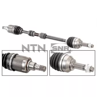 Arbre de transmission avant droit SNR DK68.015