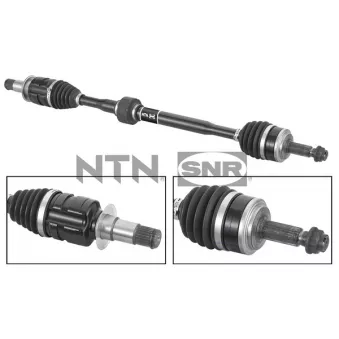 Arbre de transmission avant droit SNR DK69.010