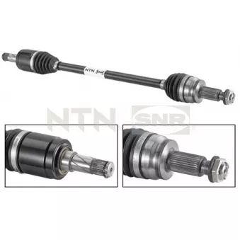 Arbre de transmission arrière SNR DK80.001