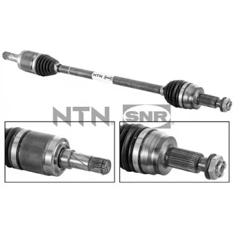 Arbre de transmission SNR DK80.007