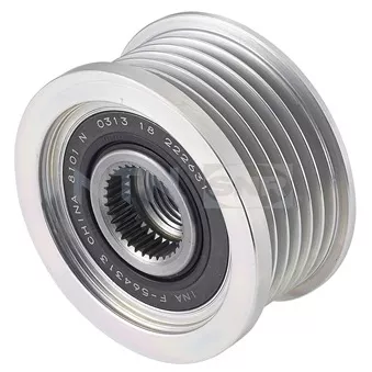 Poulie roue libre, alternateur SNR GA753.13