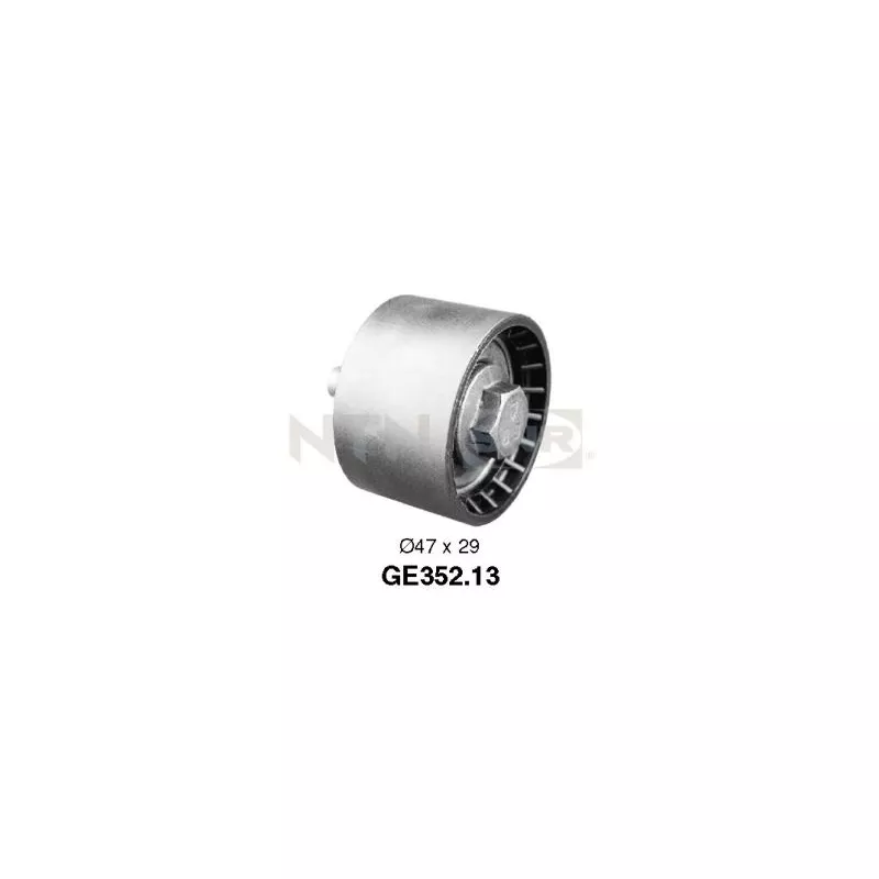 Poulie renvoi/transmission, courroie de distribution SNR GE352.13