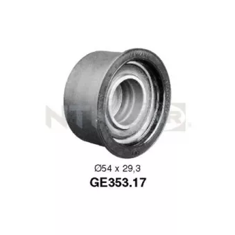 Poulie renvoi/transmission, courroie de distribution SNR GE353.17