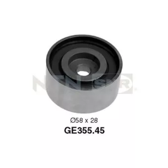 Poulie renvoi/transmission, courroie de distribution SNR GE355.45