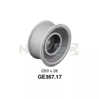 Poulie renvoi/transmission, courroie de distribution SNR GE357.17