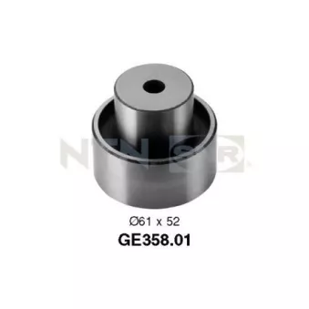 Poulie renvoi/transmission, courroie de distribution SNR GE358.01