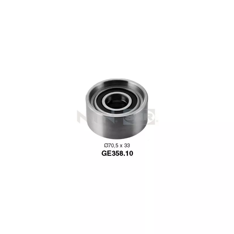 Poulie renvoi/transmission, courroie de distribution SNR GE358.10