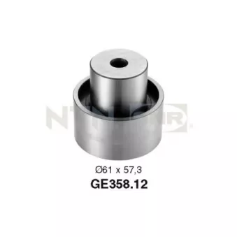 Poulie renvoi/transmission, courroie de distribution SNR GE358.12