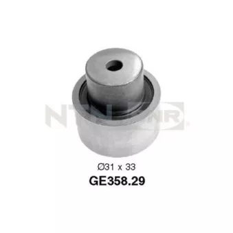Poulie renvoi/transmission, courroie de distribution SNR GE358.29