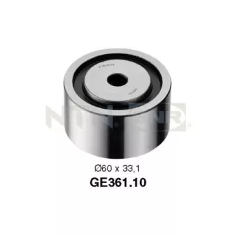Poulie renvoi/transmission, courroie de distribution SNR GE361.10