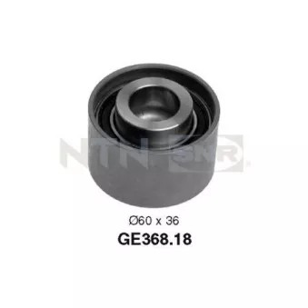 Poulie renvoi/transmission, courroie de distribution SNR GE368.18
