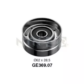 Poulie renvoi/transmission, courroie de distribution SNR GE369.07