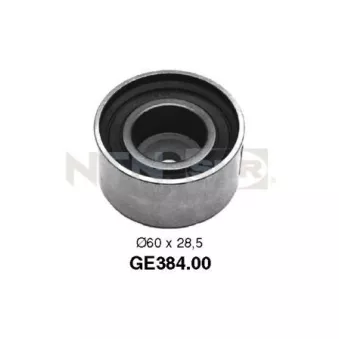 Poulie renvoi/transmission, courroie de distribution SNR GE384.00