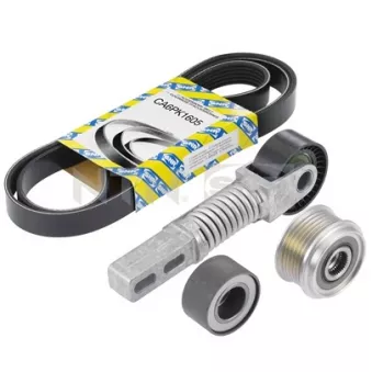 Jeu de courroies trapézoïdales à nervures SNR KA855.08