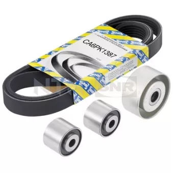 Jeu de courroies trapézoïdales à nervures SNR KA859.01