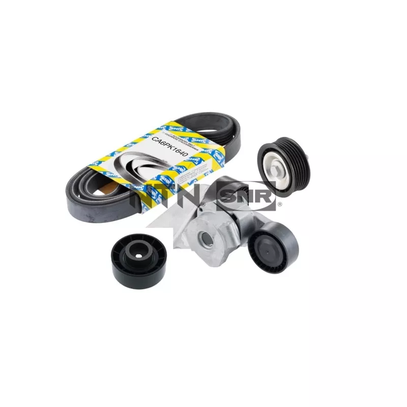Jeu de courroies trapézoïdales à nervures SNR KA859.48