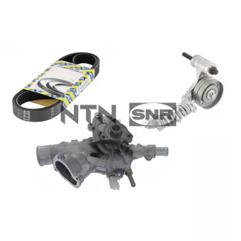 Pompe à eau+Jeu de courroie trapézoïdale à nervures SNR KAP853.020