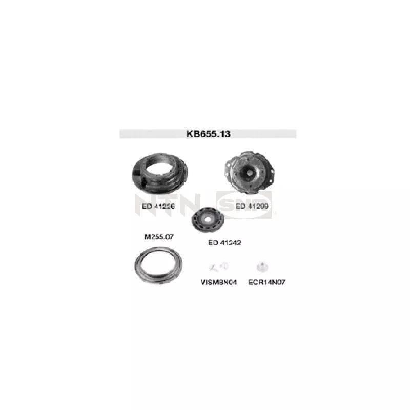 Kit coupelle de suspension SNR KB655.13