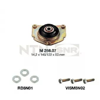 Kit coupelle de suspension SNR KB658.08