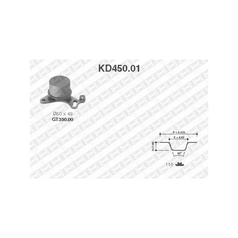 Kit de distribution SNR KD450.01