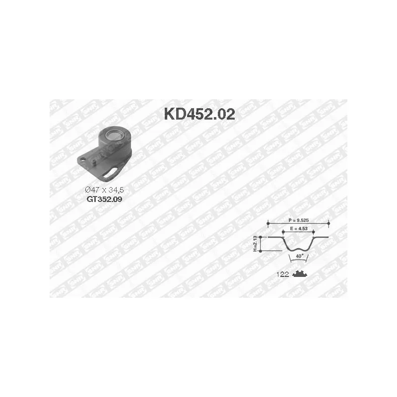 Kit de distribution SNR KD452.02