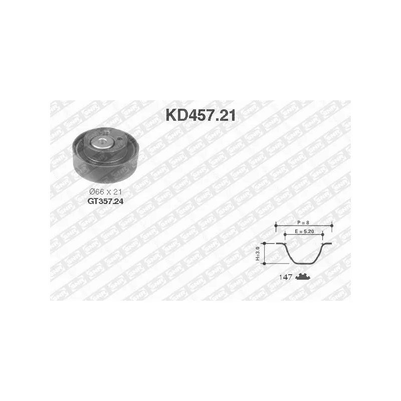 Kit de distribution SNR KD457.21