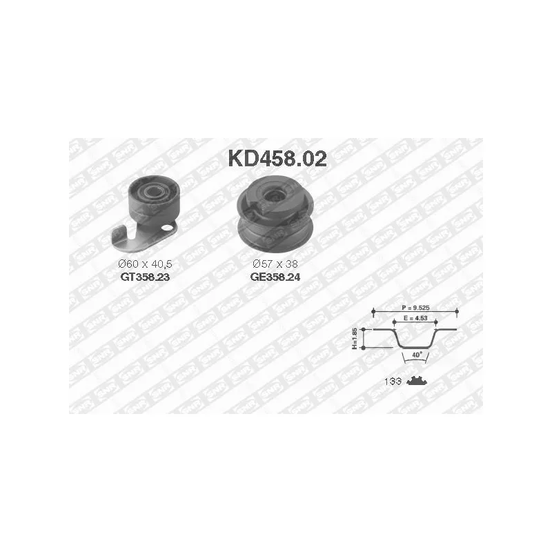 Kit de distribution SNR KD458.02