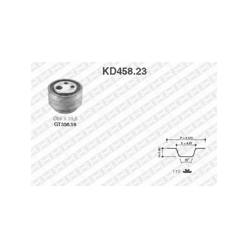Kit de distribution SNR KD458.23
