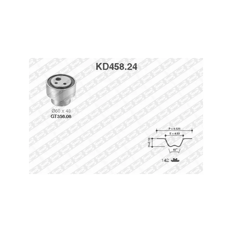 Kit de distribution SNR KD458.24