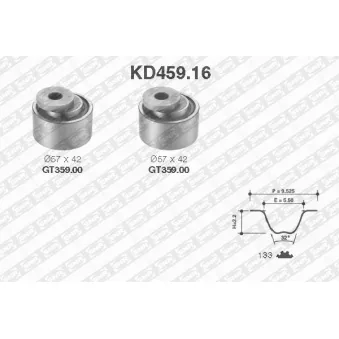 Kit de distribution SNR KD459.16
