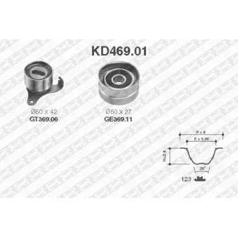 Kit de distribution SNR KD469.01