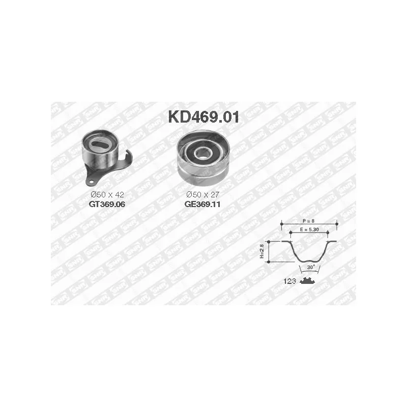 Kit de distribution SNR KD469.01