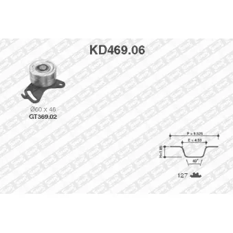 Kit de distribution SNR KD469.06
