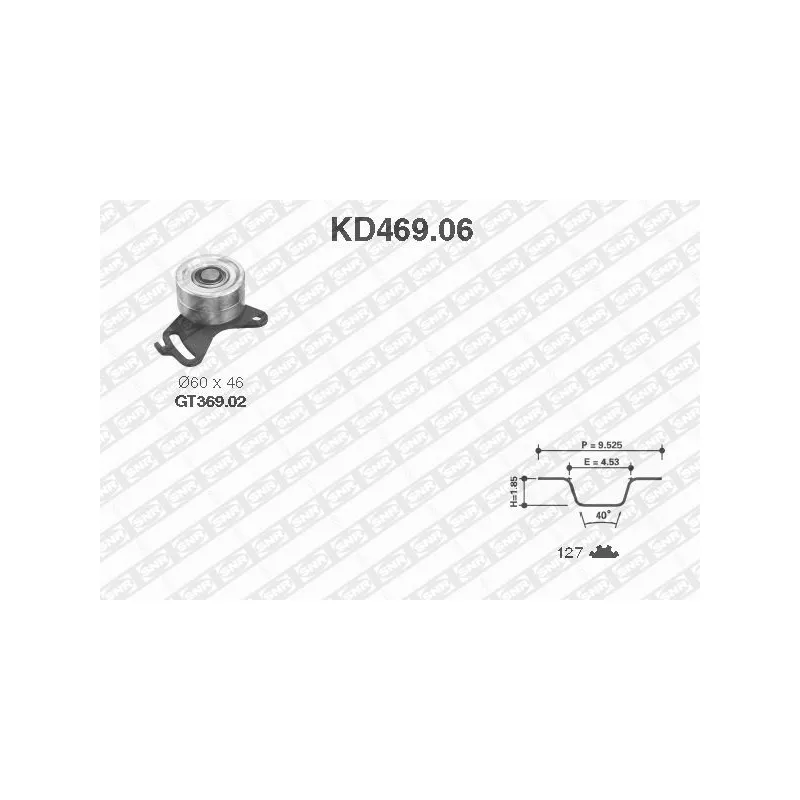 Kit de distribution SNR KD469.06