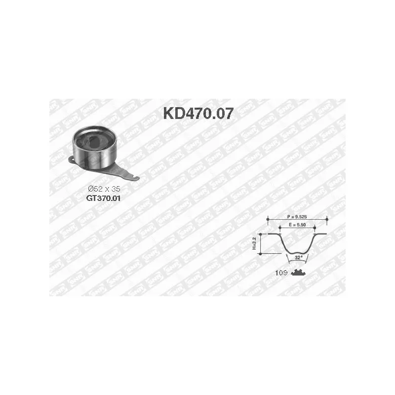 Kit de distribution SNR KD470.07