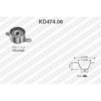 Kit de distribution SNR KD474.06
